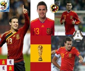 yapboz Juan Mata (Magic ayak bileği) İspanyol Milli Takımı ileri